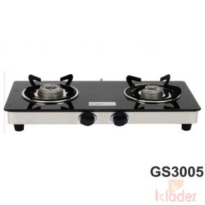 Manual Gas Stove Alloy Burner Material 1 Years Warranty