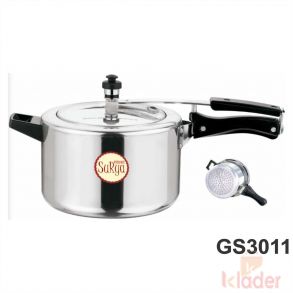 Aluminum Cooker With induction Base 5 Litre Capacity 5 Year Warranty