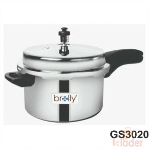 Stainless Steel Pressure Cooker 5 Liter Capacity With induction Base