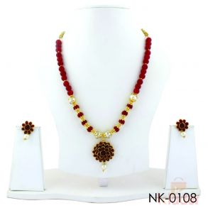 Jewellery Party Wear Necklace Set with Earing