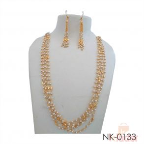 Party Wear Necklace With Earring for Women Girls