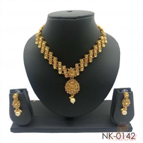 Stone Kundan Necklace Set