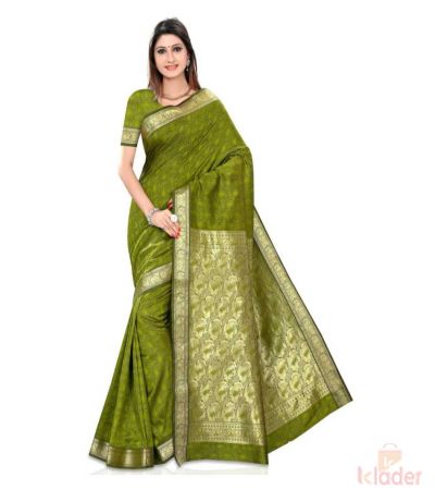 Silk Festive Wear Banarsi Jacquard Print for Women 8 Piece set