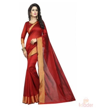 Cotton Silk Casual Wear Printed Saree for Women